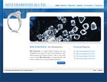 Tablet Screenshot of minidiamonds.net